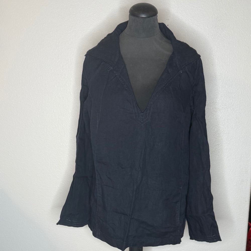 Talbots Linen Top